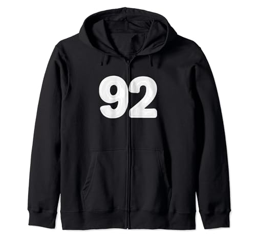 Consigue ahora Globo cumpleaños número 92 92 años Sudadera Catálogo con Capucha Ofertas 2025 | regaloscumple.com
