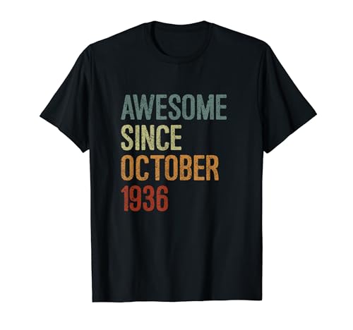 Oferta Impresionante octubre regalo divertido Camiseta