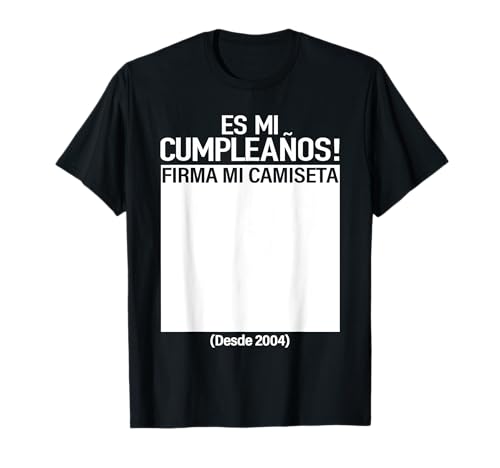 Consigue ahora Cumpleaños Promoción Desde 2004 Camiseta Regalo Hombre Mujer Fiesta Camiseta Ofertas 2025 | regaloscumple.com