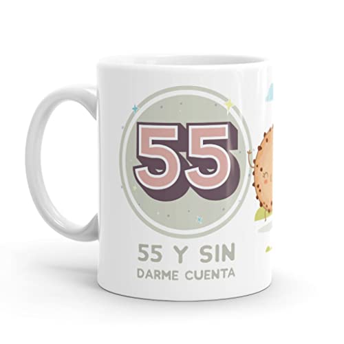 Comprar Puterful - Taza 55 Cumpleaños - Tazas originales para café - Resistente al Regalos microondas y lavavajillas Top Precio 2024 | regaloscumple.com