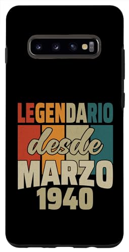 Comprar Carcasa para Cumpleaños Galaxy S10+ Legendario Desde Marzo 1940 - Cumpleaños 84 Años Top Precio 2024 | regaloscumple.com