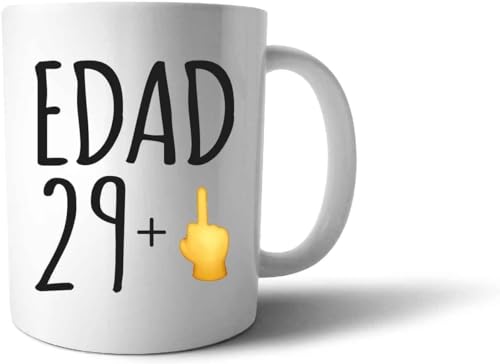 Comprar COOLPRESENTS Taza 30 cumpleaños hombre o mujer - Original - Taza desayuno - Taza Personalizada - Regalos originales - 30 aniversario broma - Regalos amigas -Taza 30 años -Taza Catálogo treinta años Top Precio 2025 | regaloscumple.com
