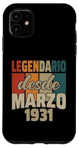 Comprar Carcasa Promoción para iPhone 11 Legendario Desde Marzo 1931 - Cumpleaños 93 Años Rebajas 2024 | regaloscumple.com