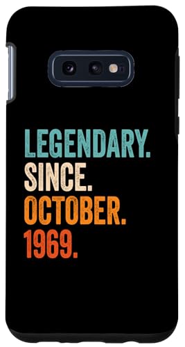 Comprar Carcasa para Galaxy S10e Promoción Legendary Since October 1969 años 55 aniversario cumpleaños Rebajas 2024 | regaloscumple.com