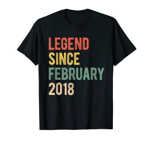 Consigue ahora 2º regalo cumpleaños 2 años leyenda desde febrero 2018 Camiseta Regalos Rebajas 2024 | regaloscumple.com