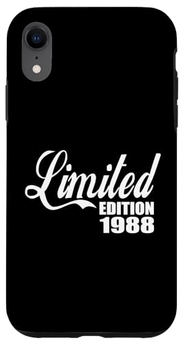 Consigue ahora Edición limitada 1988 Cumpleaños 1988 Edición cumpleaños 1988 Carcasa para iPhone XR Top Catálogo Precio 2025 | regaloscumple.com