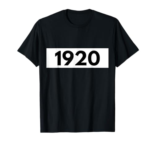 Comprar Cumpleaños Ideas para regalar en 1920 Cumpleaños Vintage 1920 Camiseta Top Precio 2025 | regaloscumple.com