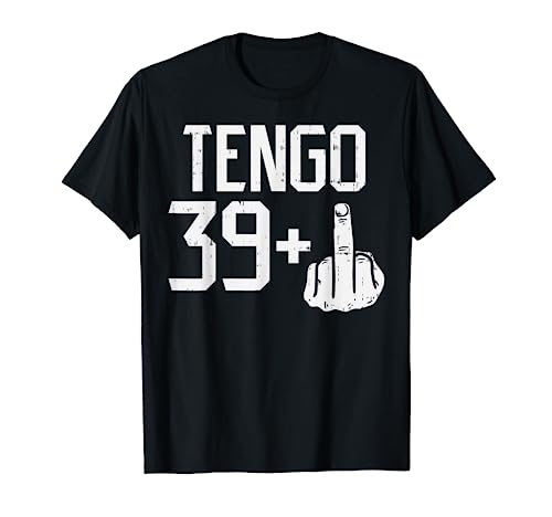 Oferta 39 Dedo Fiesta 40 Cumpleanos Camiseta