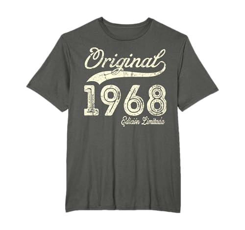 Comprar Original Ideas para regalar 1968 56 Años Cumpleaños Hombre Fabricado En 1968 Camiseta Rebajas 2024 | regaloscumple.com