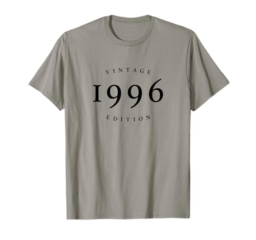 Consigue ahora Edición Cumpleaños Vintage 1996 - Año nacimiento cumpleaños o aniversario Camiseta Top Precio 2024 | regaloscumple.com