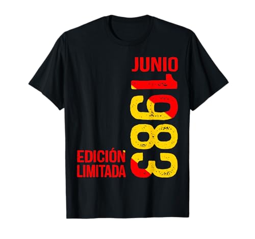 Consigue ahora Promoción Junio 1983 42 Años Cumpleaños Hombre Regalo Camiseta Top Precio 2025 | regaloscumple.com