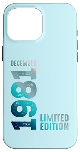 Consigue ahora Diciembre 1981 Edición Limitada 1981 Cumpleaños 1981 Carcasa BlackFriday para iPhone 16 Pro Max Rebajas 2025 | regaloscumple.com