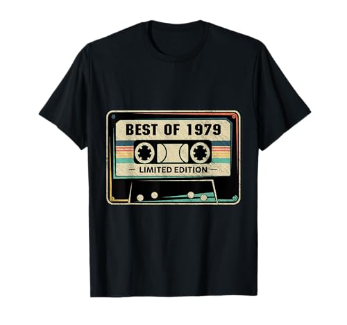 Consigue ahora 1979 cumpleaños para hombre y mujer Cumpleaños Camiseta Top Precio 2023 | regaloscumple.com