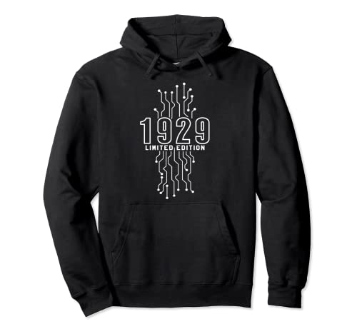 Consigue ahora Cumpleaños 1929 Edición limitada Regalo Promoción Usado Gaming Vintage Sudadera con Capucha Ofertas 2025 | regaloscumple.com