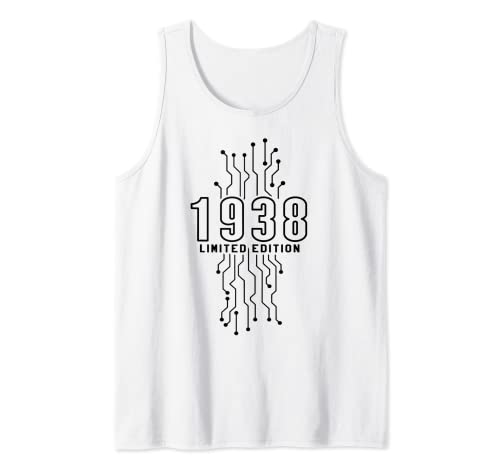 Consigue ahora Cumpleaños 1938 Edición Navidad limitada Regalo Usado Gaming Vintage Camiseta sin Mangas Top Precio 2024 | regaloscumple.com