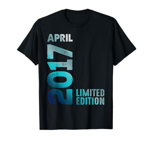 Comprar Edición Catálogo Limitada Abril 2017 Cumpleaños Camiseta Ofertas 2025 | regaloscumple.com