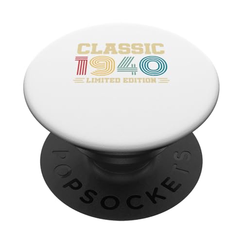 Comprar Regalos clásicos 85 años edición limitada 1940 85 cumpleaños PopSockets PopGrip Adhesivo Top Promoción Precio 2024 | regaloscumple.com