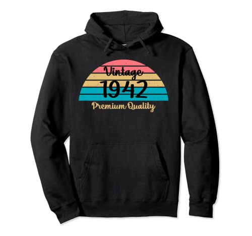 Comprar Cumpleaños 80 cumpleaños 1942 Sudadera con Capucha Top Precio 2024 | regaloscumple.com