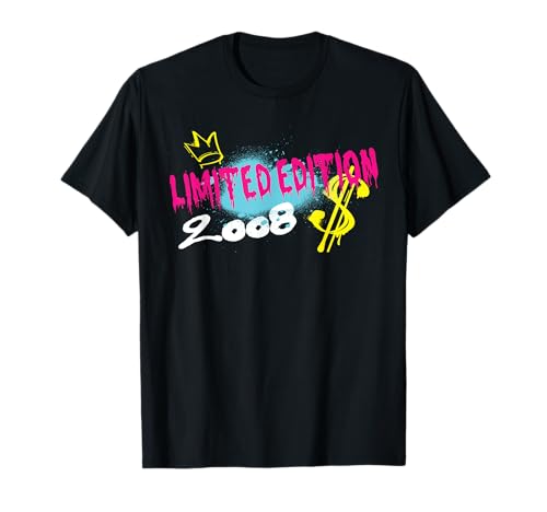 Comprar Edición limitada 2008 Cumpleaños 2008 Born BlackFriday 2008 Vintage Camiseta Ofertas 2025 | regaloscumple.com