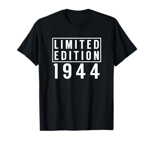 Comprar 78 Promoción edición limitada regalo cumpleaños 1944 Camiseta Ofertas 2023 | regaloscumple.com