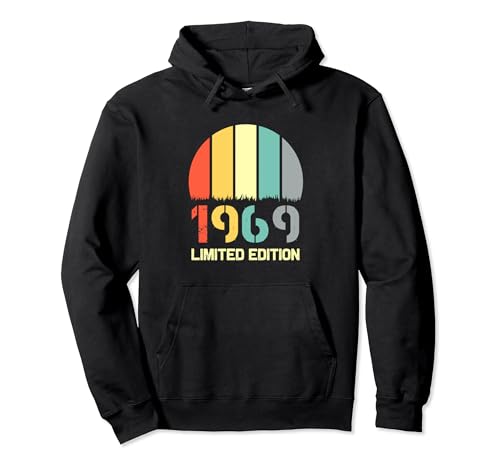Consigue BlackFriday ahora Camiseta vintage 1969 para hombre edición limitada cumpleaños 1969 Sudadera con Capucha Rebajas 2024 | regaloscumple.com