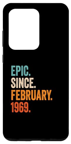 Comprar Carcasa para Galaxy S20 Ultra Epic Since February 1969 Ideas para regalar años 55 aniversario cumpleaños Rebajas 2024 | regaloscumple.com