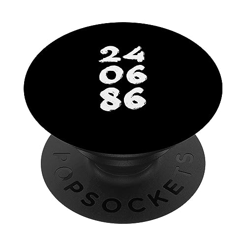 Consigue ahora 24.06.86 - Diseño Navidad fecha nacimiento con día nacimiento.Mes.Año PopSockets PopGrip Intercambiable Ofertas 2023 | regaloscumple.com
