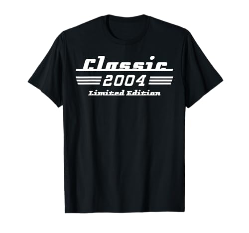 Comprar Classic 2004 Coche Antiguo 21 Cumpleaños Camiseta Navidad Rebajas 2024 | regaloscumple.com