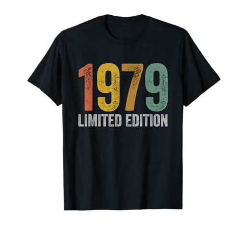 Comprar Cumpleaños Regalos 1979 Camiseta Rebajas 2024 | regaloscumple.com