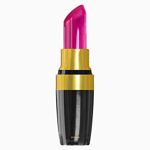 Consigue ahora 1 Unidad - Globos foil forma Pintalabios metalizado Navidad 94 cm. Apto Helio. Decoración globos foil despedida soltera. Colección despedida soltera. Globo pintalabios rosa. Rebajas 2025 | regaloscumple.com