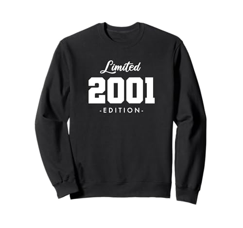 Consigue ahora Retro 23 Años Nacido en 2001 Edición Limitada 23 Ideas para regalar Cumpleaños Sudadera Top Precio 2024 | regaloscumple.com