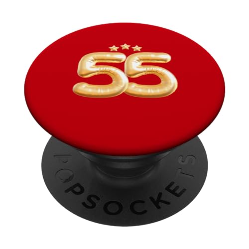 Consigue ahora Catálogo 55 Años Cumpleaños Número Cincuenta Y Cinco Globo 55 PopSockets PopGrip Intercambiable Ofertas 2025 | regaloscumple.com