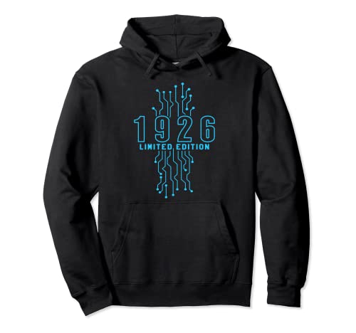 Comprar Cumpleaños 1926 Edición limitada Regalo Cumpleaños Usado Gaming Vintage Sudadera con Capucha Top Precio 2025 | regaloscumple.com
