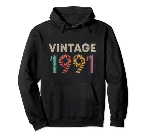 Consigue ahora Cumpleaños 1991 Sudadera con Ideas para regalar Capucha Rebajas 2024 | regaloscumple.com