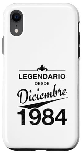 Consigue Catálogo ahora Carcasa para iPhone XR 40 cumpleaños Nacido en Diciembre 1984 Vintage 40 años Rebajas 2024 | regaloscumple.com