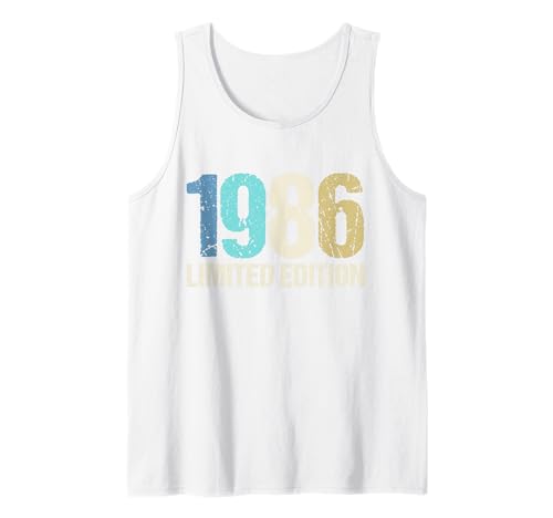 Comprar 39 cumpleaños hombre mujer 39 años 1986 decoración Catálogo divertida regalo Camiseta sin Mangas Top Precio 2025 | regaloscumple.com