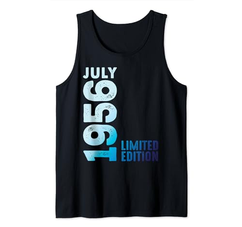 Comprar Julio 1956 Año 1956 Retro 1956 Catálogo Vintage Edición Limitada 1956 Camiseta sin Mangas Top Precio 2024 | regaloscumple.com