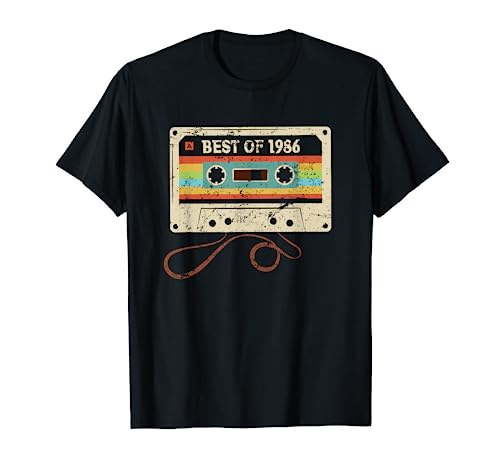Oferta Best 1986 Cumpleaños 37 Hombre Camiseta