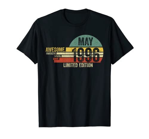 Consigue ahora Regalo cumpleaños Edición limitada Impresionante desde 1996 Ideas para regalar Camiseta Ofertas 2024 | regaloscumple.com