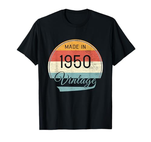 Consigue ahora Cumpleaños Regalos 1950 Camiseta Rebajas 2025 | regaloscumple.com