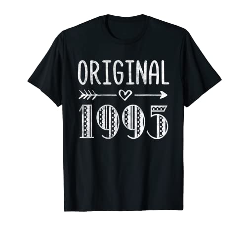Consigue ahora Original 1995 28th Navidad Birthday 28 Year Old Gifts Born In 1995 Camiseta Ofertas 2024 | regaloscumple.com
