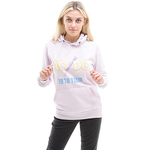 Comprar AC/DC 1978 Tour Sudadera con Capucha Lavender Regalos XL para Mujer Ofertas 2024 | regaloscumple.com