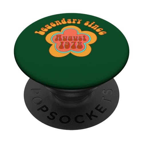 Comprar Nacido en agosto 1978 Cumpleaños Legendario desde 1978 PopSockets Navidad PopGrip Intercambiable Ofertas 2024 | regaloscumple.com