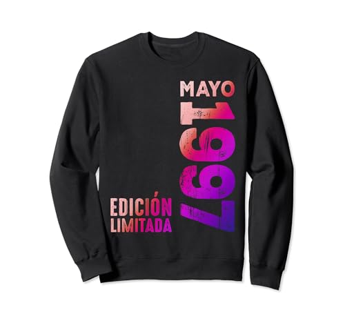 Comprar Mayo 1997 Retro BlackFriday 1997 Año 1997 Vintage 1997 Sudadera Rebajas 2024 | regaloscumple.com