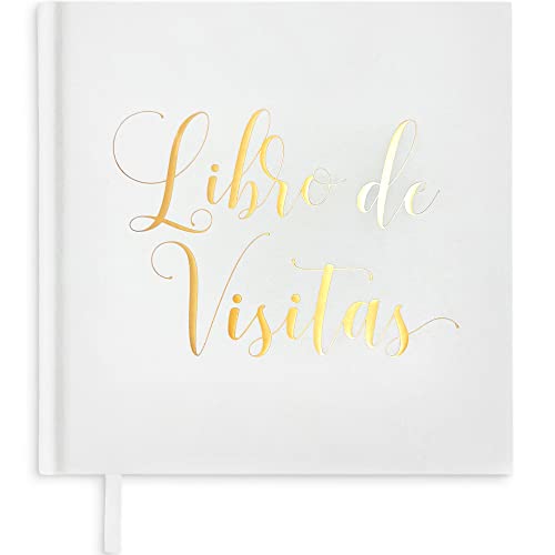 Comprar Plantvibes Libro Visitas Spanish Version para Bodas Bautizos o Fiestas Cumpleaños 72 Regalos Páginas Tapa Dura Papel Libro Visitas Vintage Ideal como Libro Visitas Ofertas 2024 | regaloscumple.com