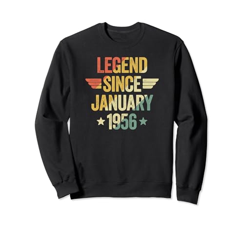 Consigue ahora Ideas para regalar Legend Since January 1956 Sudadera Ofertas 2024 | regaloscumple.com