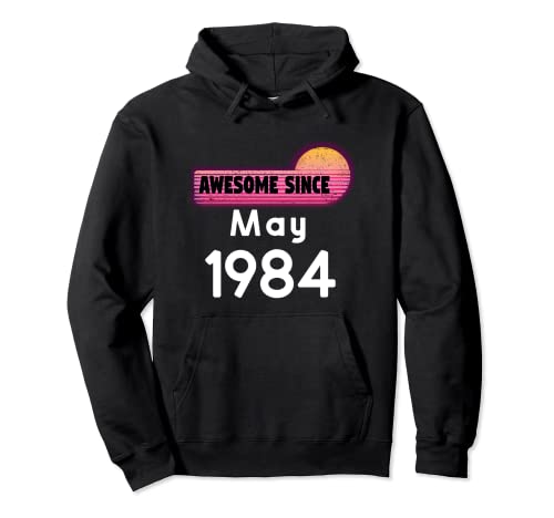 Comprar Impresionante desde Ideas para regalar mayo 1984 Cumpleaños 1984 Mayo Vintage Sudadera con Capucha Rebajas 2023 | regaloscumple.com