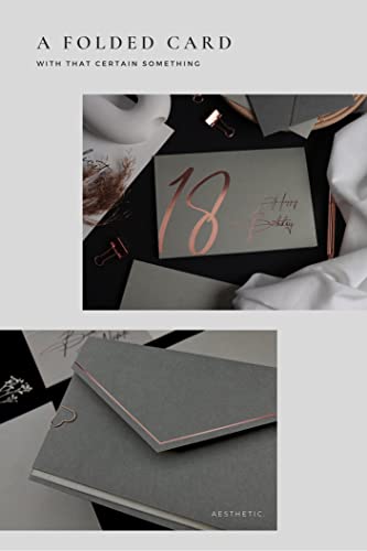 Comprar ahora JoliCoon Tarjeta 18 cumpleaños - Happy Birthday 18 - Tarjeta felicitacion 18 cumpleaños con sobre y un sello   cera