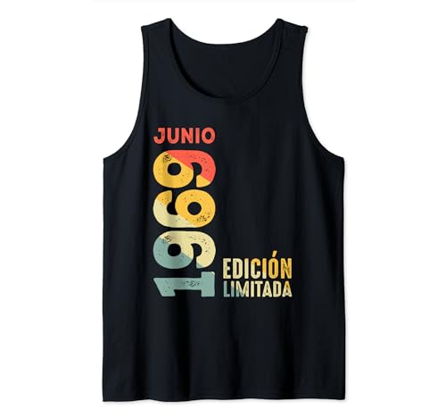 Consigue ahora Edición limitada Junio 1969 Retro 1969 Año 1969 Vintage 1969 Camiseta sin Mangas Regalos Ofertas 2024 | regaloscumple.com
