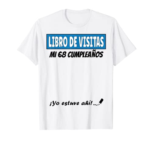 Consigue ahora Libro De Visitas - 68 Años Cumpleaños Divertido BlackFriday Regalo 1953 Camiseta Top Precio 2024 | regaloscumple.com